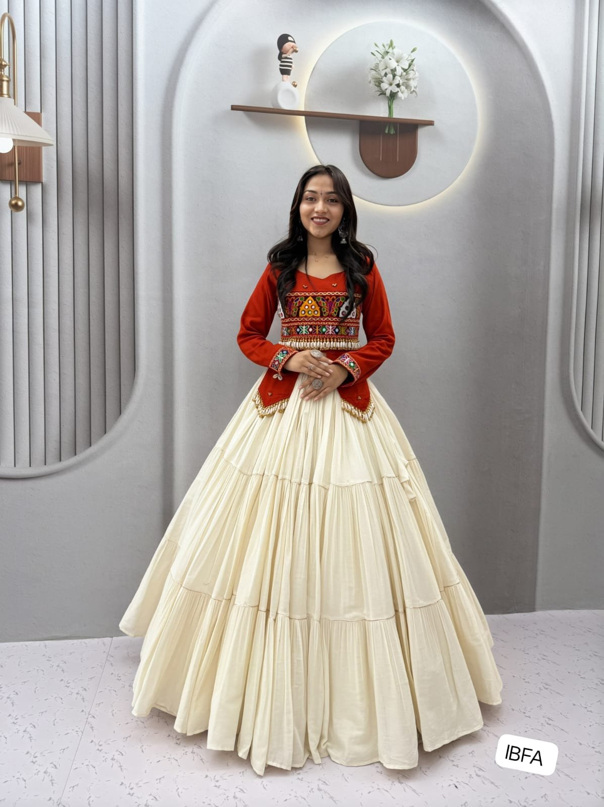 AK Creation is Launching Navratri Special Hand Work Lehenga choli - Image 5