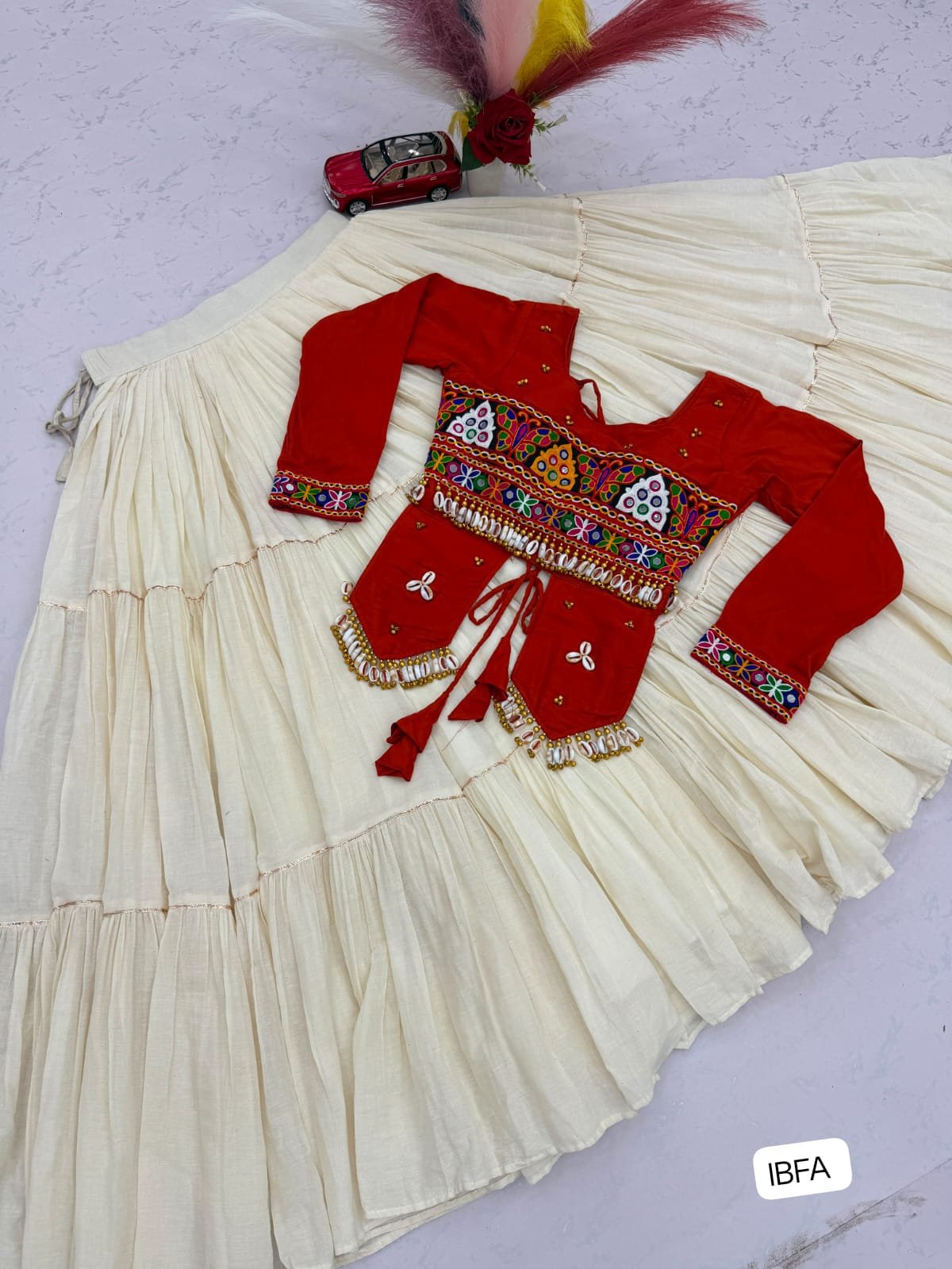 AK Creation is Launching Navratri Special Hand Work Lehenga choli - Image 6