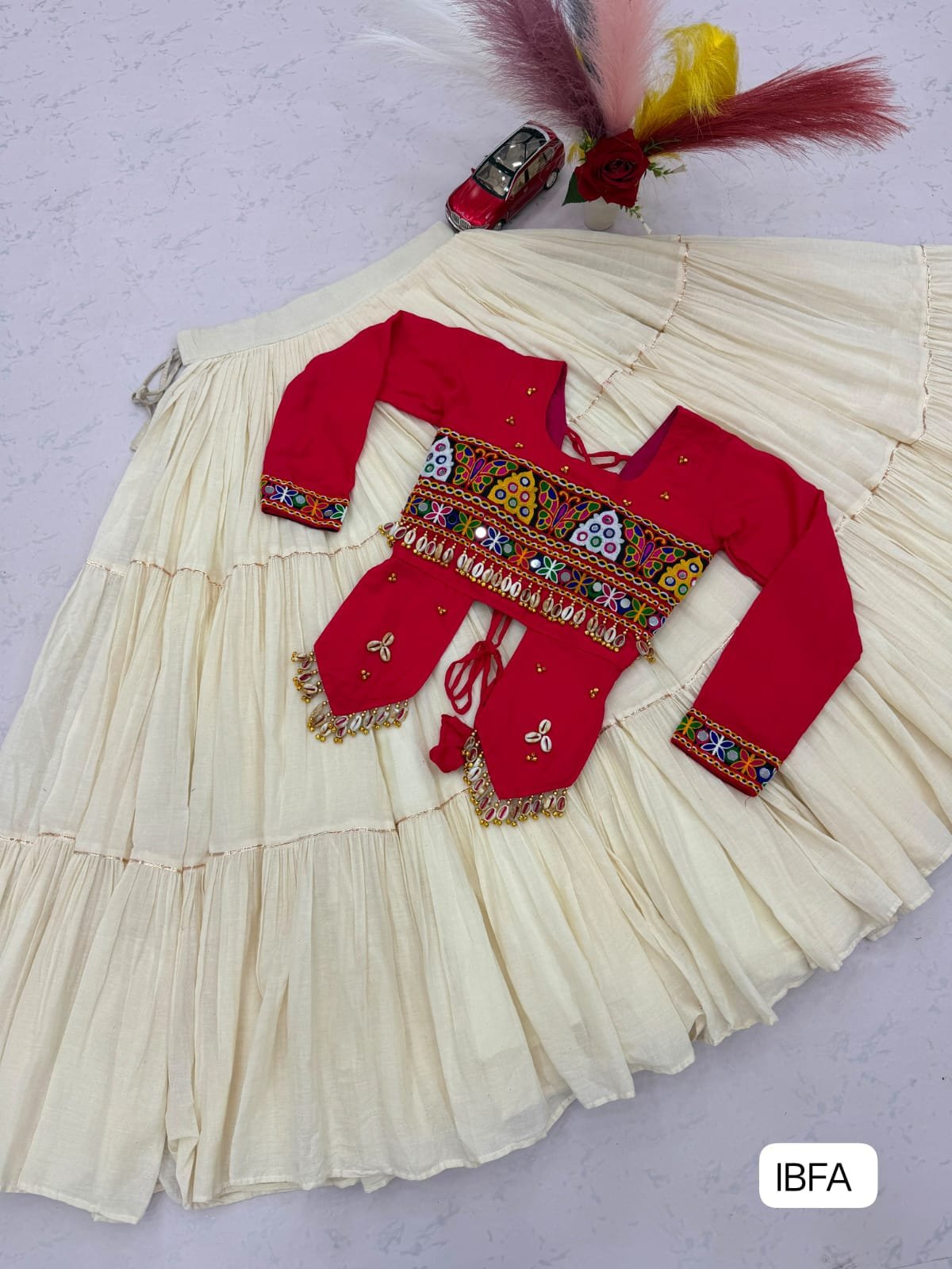 AK Creation is Launching Navratri Special Hand Work Lehenga choli - Image 2