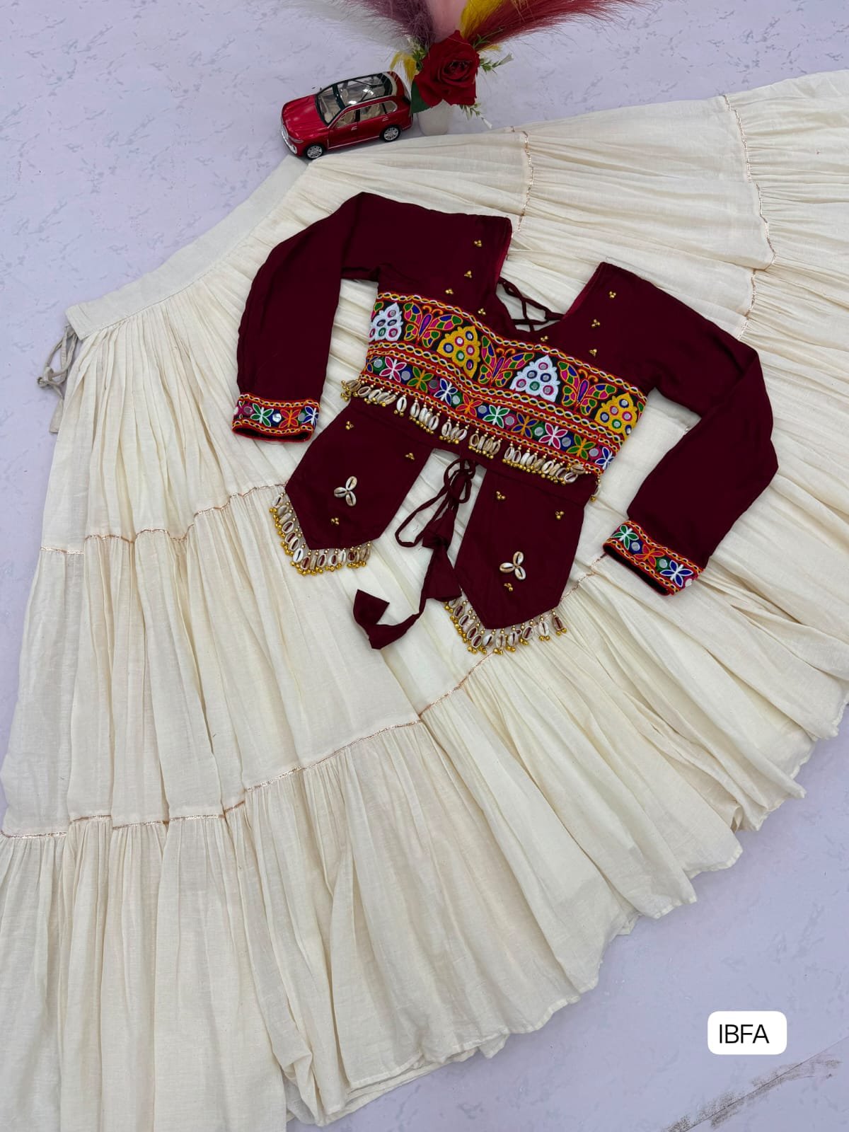 AK Creation is Launching Navratri Special Hand Work Lehenga choli - Image 4