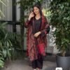 Today We are Launching Exclusively  Festive & Party Wear Heavy Muslim Cotton With Heavy Digital Print With Embroidery Sequence Work Patch With Top-Bottom And Dupatta Set Fully Stitched Ready To Wear