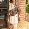 Đěsigner Pure LILAN Top With Pent & Dupatta Set