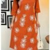 This Kurti Pant Set is perfect for the Festival season with its vibrant  and beautiful embroidery . Plus, the included matching the look and adds an extra touch of style..