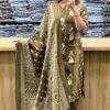 Look straight out of a dreamy movie set as  you turn around and walk in this elegant suit ! The perfect of traditional wear