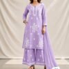kurti wid sharara pent HEAVY RAYON COTTON SILK