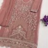 Heavy Chiffon with Heavy Embroidered 3mm Sequence work & Khatli Work