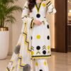 IMPORTANT MALAI SATIN DIGITAL PRINT WITH PALZO DIGITAL CHINON PRINT