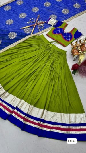 Alternative view of AK Creation is Launching Navratri Special Lehenga choli with vintage duptto