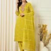 New Designers Kurti Pent Dupatta Set