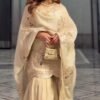 Presenting New Designer Collection In Pure Chinnon With Heavy Embroidery Coding Dori-Sequence Work Top-Bottom And Dupatta Set Fully Stitched Ready To Wear