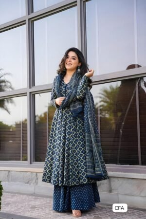 Introducing our elegant Rayon Printed Anarkali Collection, thoughtfully designed to bring together comfort, style, and everyday grace.
