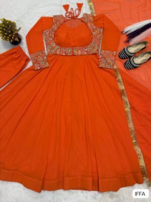 Alternative view of Presenting New  Đěsigner Maxi Anarkali Suit In New Fancy Style