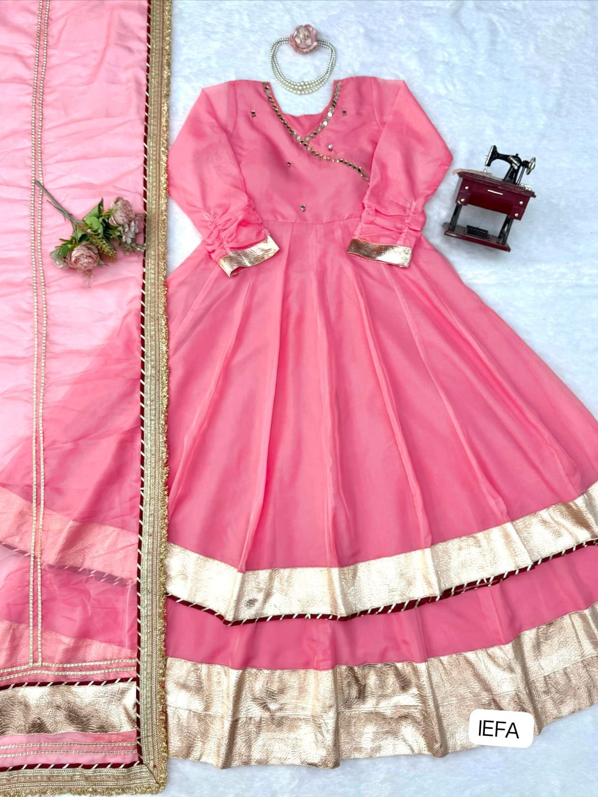 Step into effortless charm with our exclusive 3-piece set β crafted for comfort, stitched with grace. - Image 2