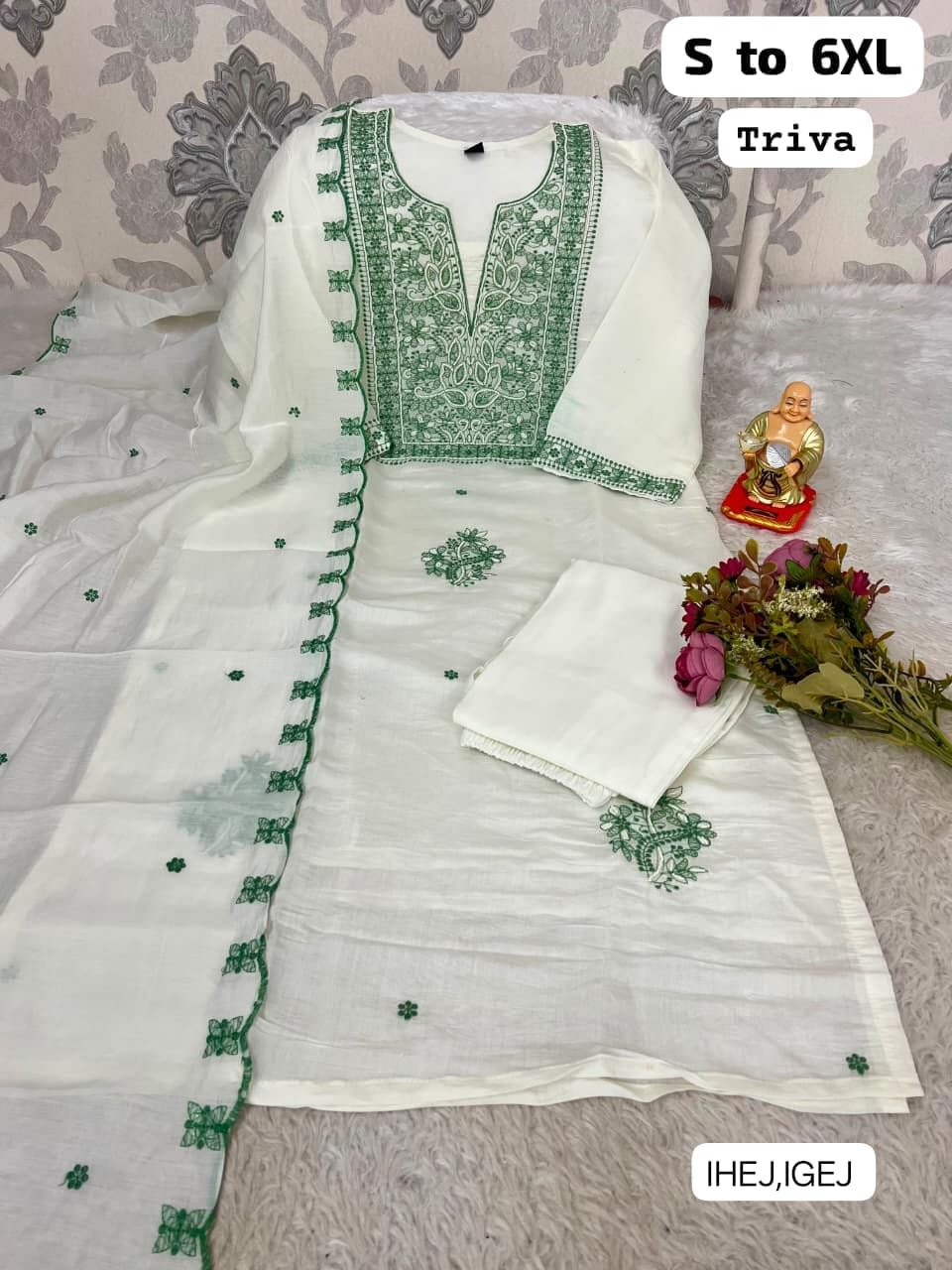 Bring a touch of timeless elegance to your wardrobe with our latest masterpiece! Perfect for hot summer days, office wear, or festive gatherings. - Image 3