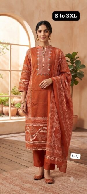 STUNNING ETHNIC COTTON KURTA SET AVAILABLE NOW