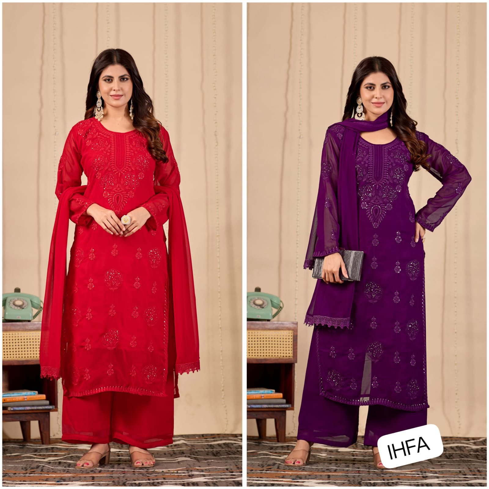AK New Launching Desingner Party Wear Look Collection - Image 3