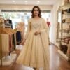THIS FESTIVAL SEASON WEAR OUR BEAUTIFUL CORDING WITH SEQUENCE EMBROIDERED WORKED GOWN , PANT WITH DUPATTA