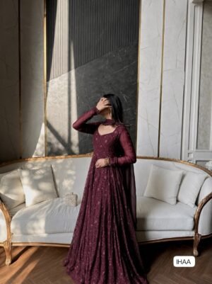 PRESENTING 2 PIECE STYLISH GOWN WITH BEAUTIFUL DUPATTA