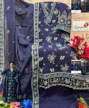 COTTON WITH CHIKANKARI EMBROIDERED KOTTA WITH EMBRODARY