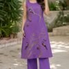 STRIGHT CUT KURTI WITH PLAZO CORD SET