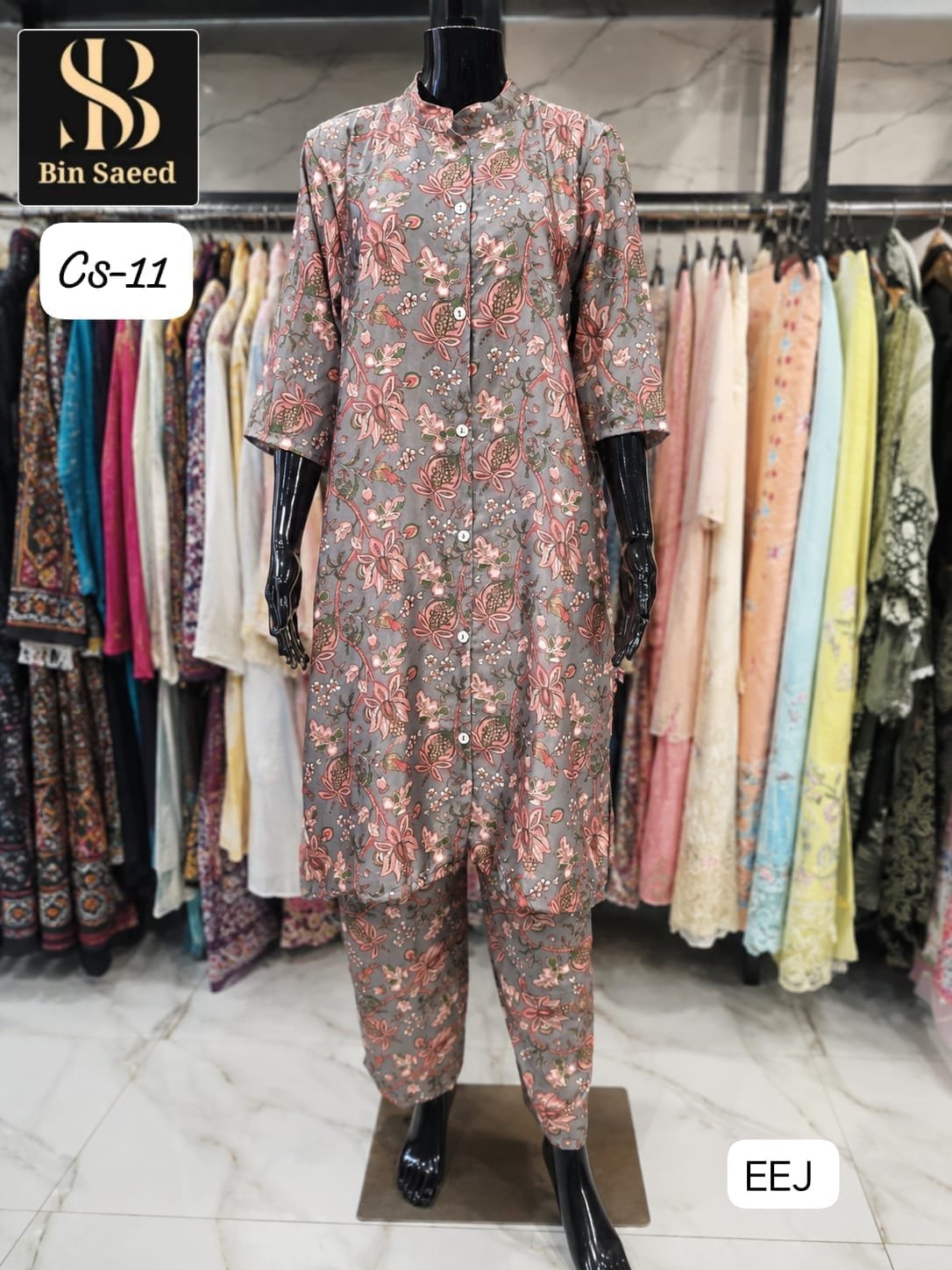 MALAI SATIN WITH TOP MALAI SATIN BOTTOM - Image 2