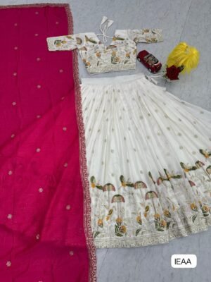 Alternative view of AK Creation is Launching New Festival Lehenga Choli