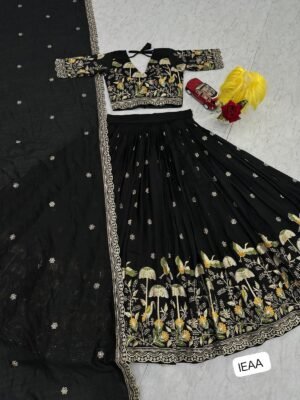 Alternative view of AK Creation is Launching New Festival Lehenga Choli