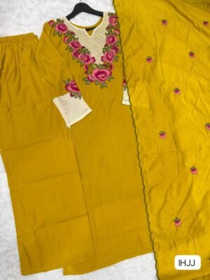 Alternative view of Multi Embroidery Thread Work
