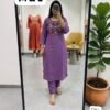 PURE HEAVY DHABU COTTON KURTI WITH PANT