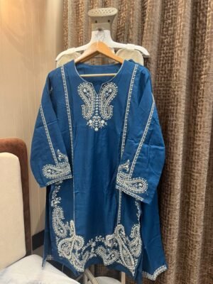 FULLY EMBROIDERY WITH DETAILED WORK