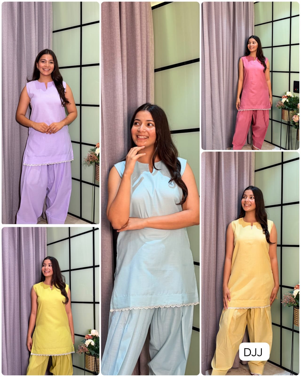 Co-ord Set Collection Cotton Slub - Image 3