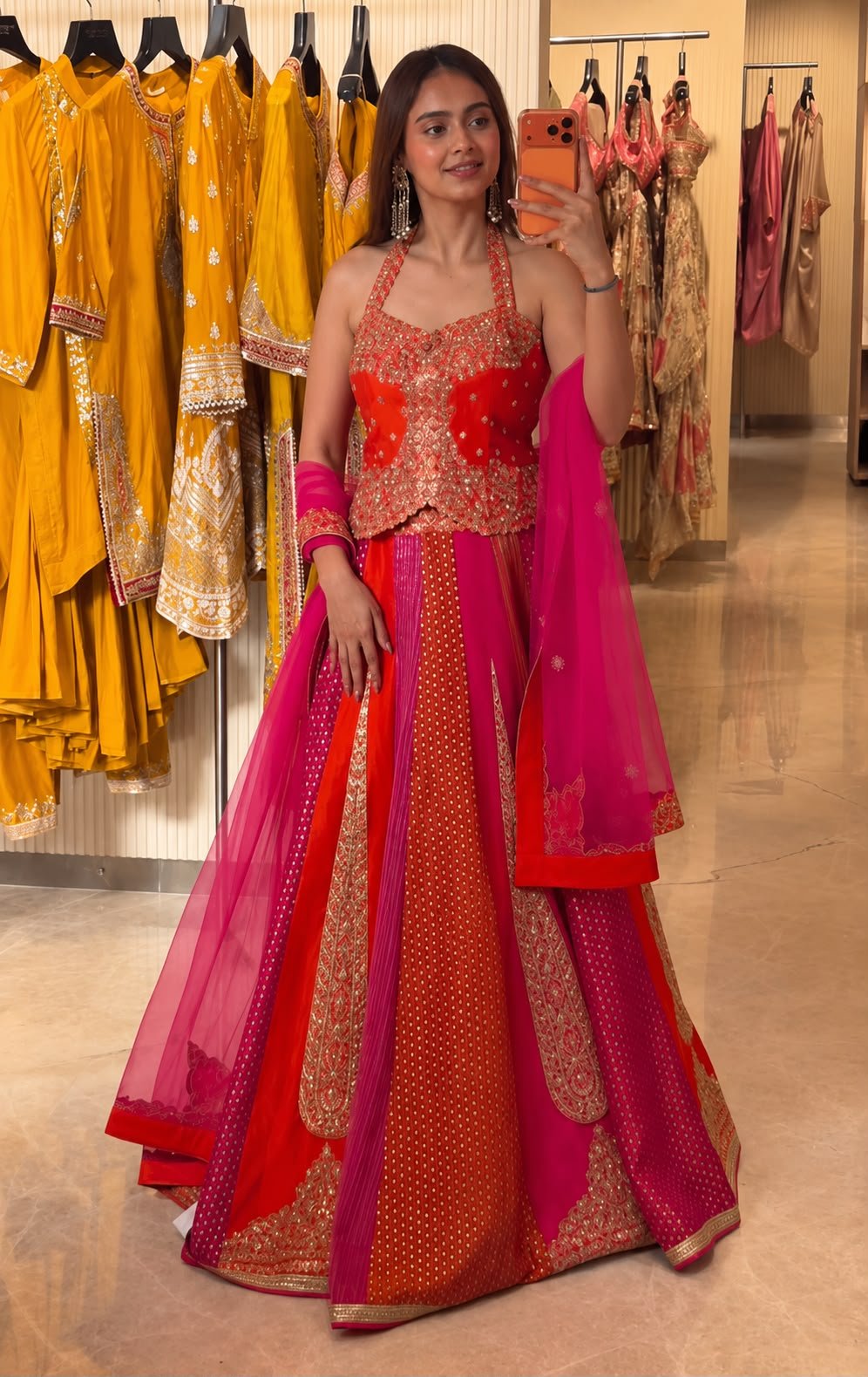 Our meticulously crafted outfits are a blend of high- end luxury and attention to detail. including a 4-meter flare, netting for that perfect twirl-worthy look.