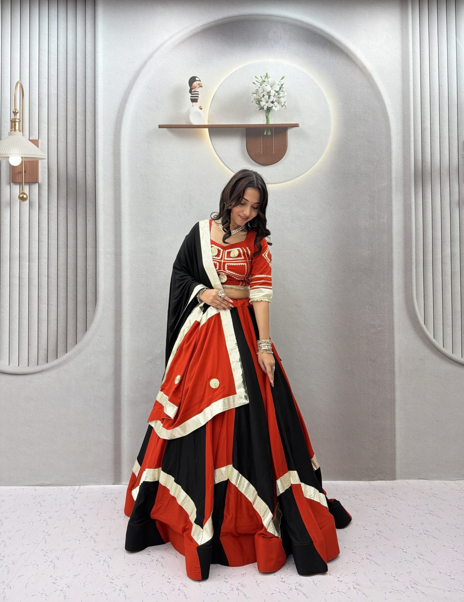 AK Creation is Launching Navratri Special Lehenga choli with duptto - Image 3