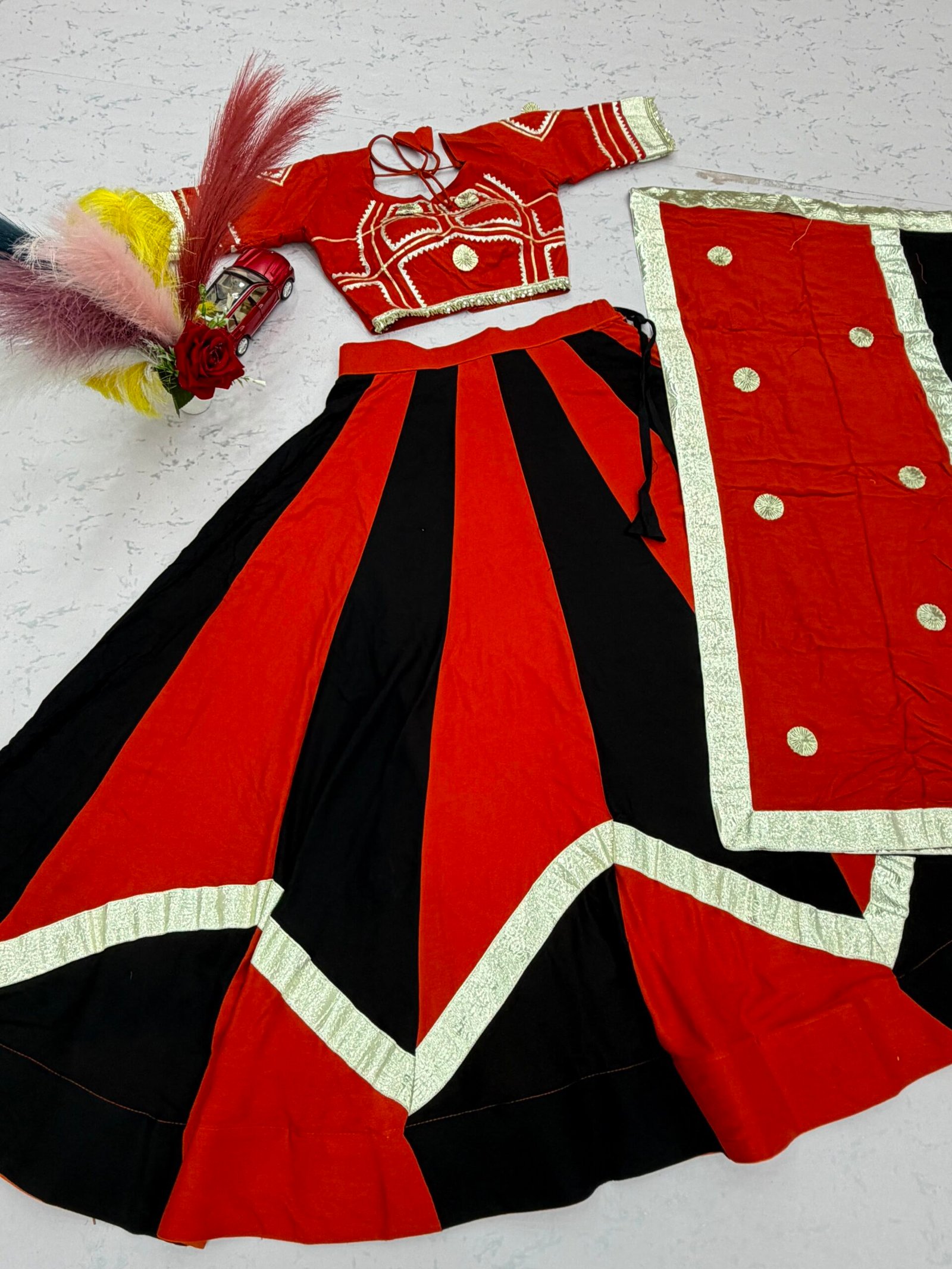 AK Creation is Launching Navratri Special Lehenga choli with duptto - Image 4