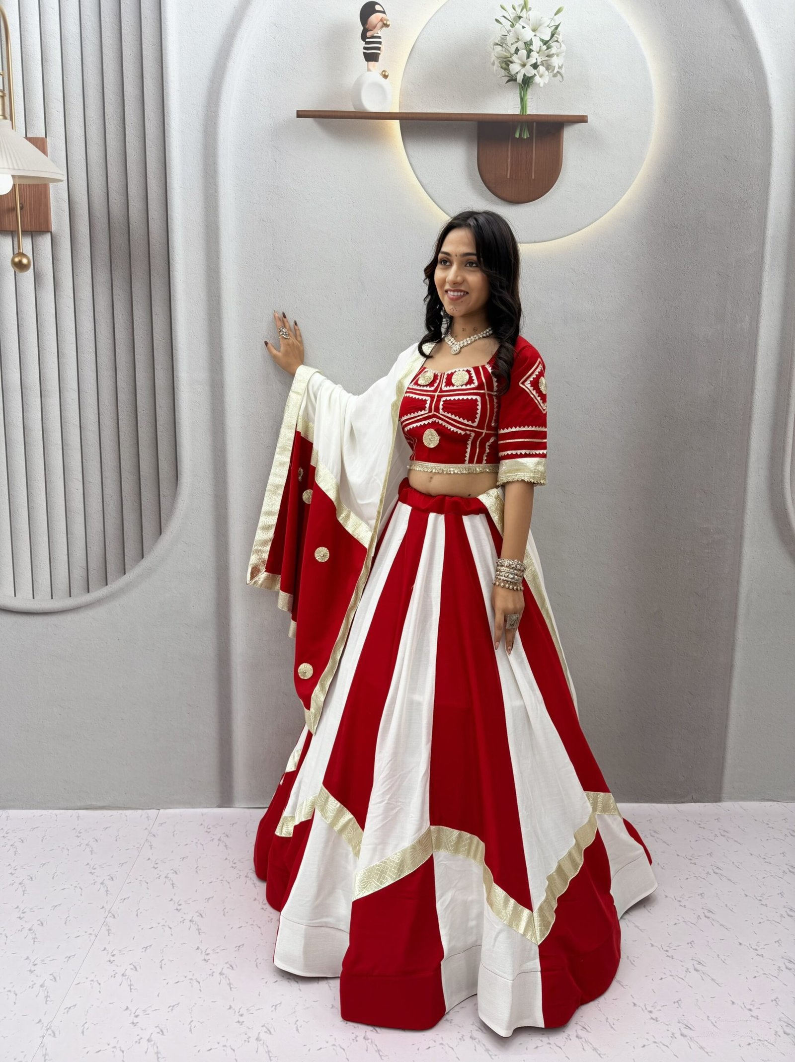 AK Creation is Launching Navratri Special Lehenga choli with duptto