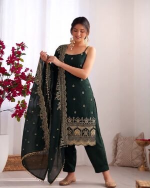 Crafted in Classy Tones with Premium Fabric & Detailing