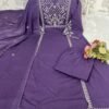 Kurti With Embroidery Work