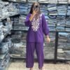 Fabric Top Tesla cottan with embrodery work