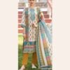 Top pure maslin digital print with aari handwork 