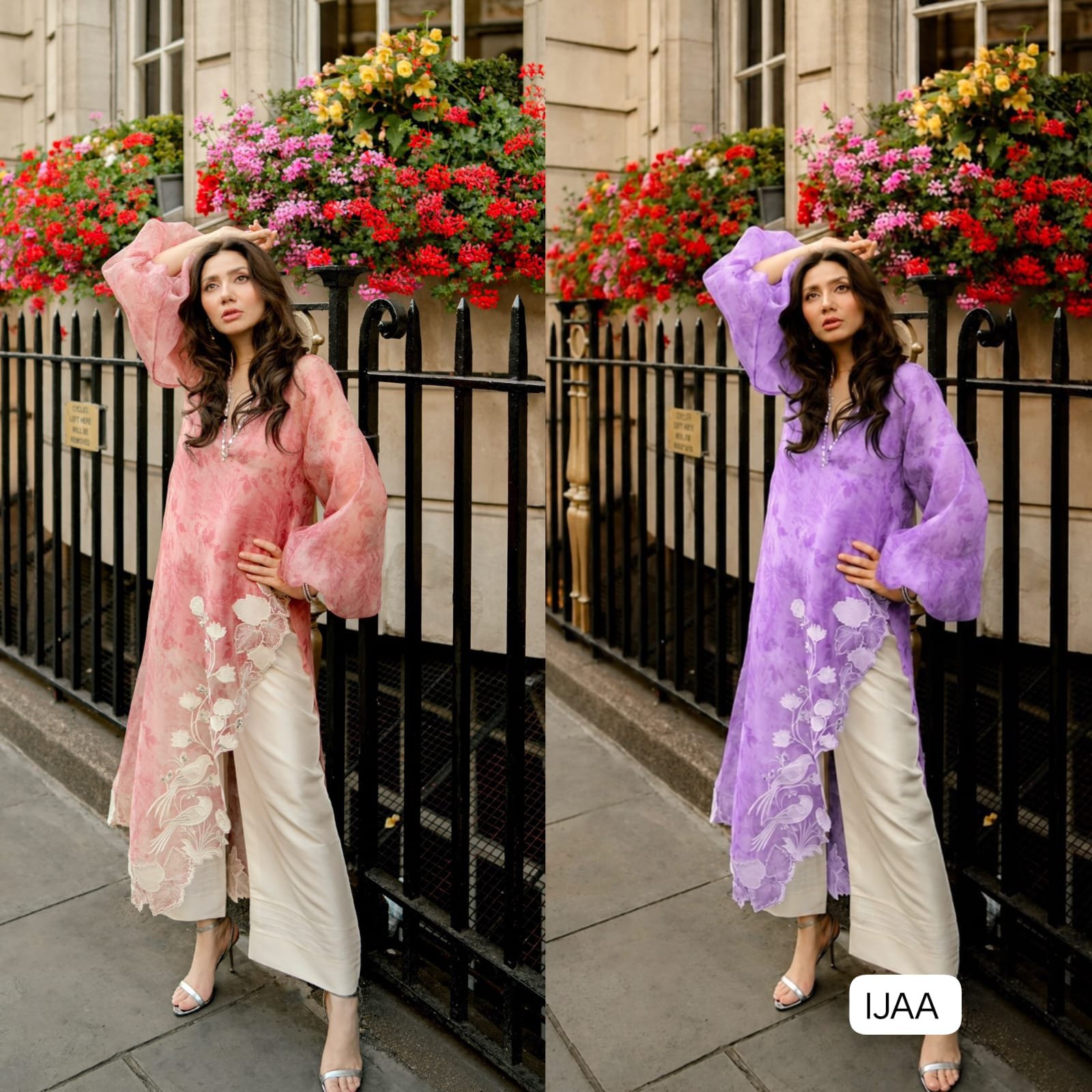 Step into effortless charm with our exclusive 3-piece set β crafted for comfort, stitched with grace. - Image 3