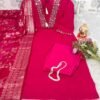 Add grace and elegance to your wardrobe with the beautiful LADLI designer suit set