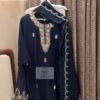 FULL STITCHED RAYON TOP WITH BEAUTIFUL WORK WITH PATTERN IN SLEEVES AND DAMAN