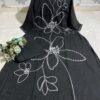 Featuring Beautiful Suit Sets in Soft Tesla Slub Top With Pant, it is beautifully decorated with Thread work desgins