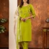 Kurti Multi Embroidery Thread With Hand Work