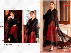 AASHA DESIGNER Top With pure cotton print with exclusive patch embroidery( 6 PATCH) 
