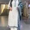 Morgan Silk Digital Print Kurti With Pant With Dupatta 