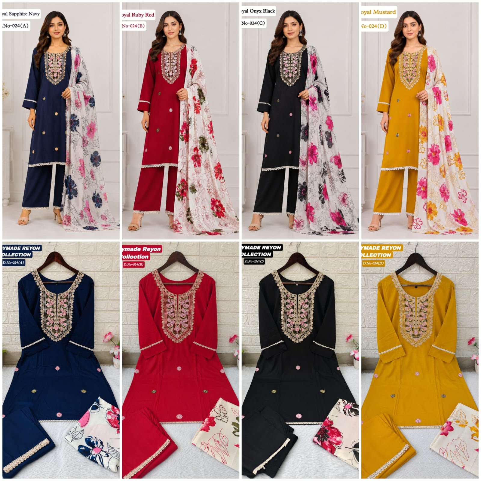 NEW LAUNCHING EXQUISITE PREMIUM REYON EMB READYMADE COLLECTION - Image 9