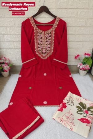 Alternative view of NEW LAUNCHING EXQUISITE PREMIUM REYON EMB READYMADE COLLECTION