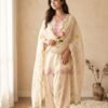 New Launching Đěsigner Party Wear Look top with farshi salwar