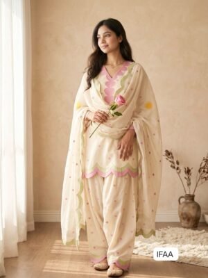 New Launching Đěsigner Party Wear Look top with farshi salwar
